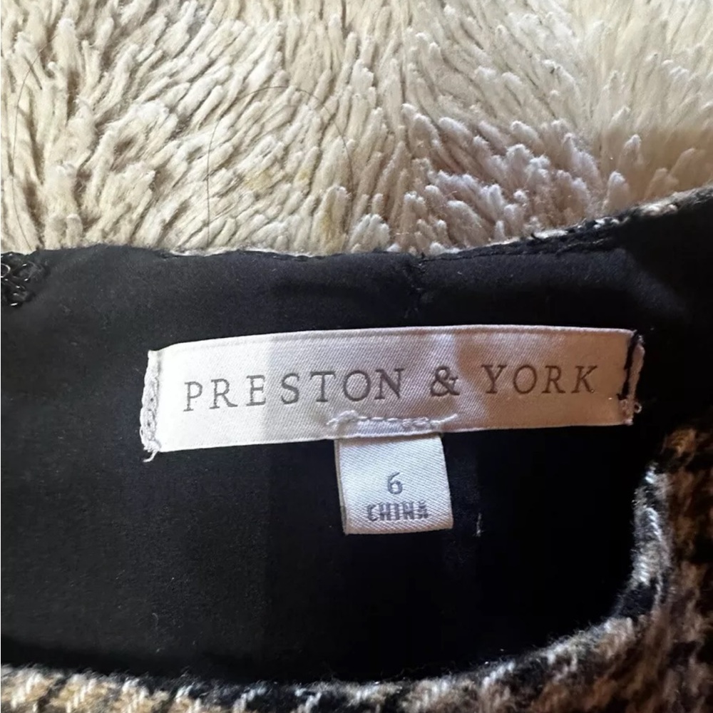 Preston & York Stylish Black and Cream Apparel